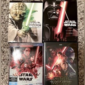 Star Wars Blu-ray and DVD Collection